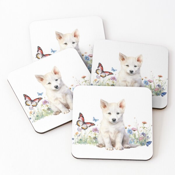 Item preview, Canaan Puppy Spring Flowers designed and sold by TheAnimalZ00.