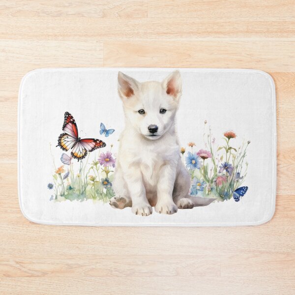 Item preview, Canaan Puppy Spring Flowers designed and sold by TheAnimalZ00.