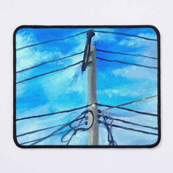 Item preview, Sunny Telephone Pole designed and sold by JanGrackle.