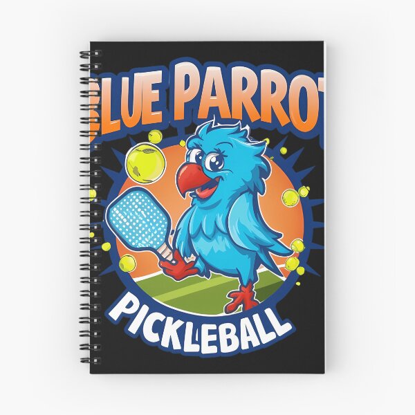 Item preview,  Sporty Blue Parrot Pickleball Enthusiast designed and sold by TiaFosber12.