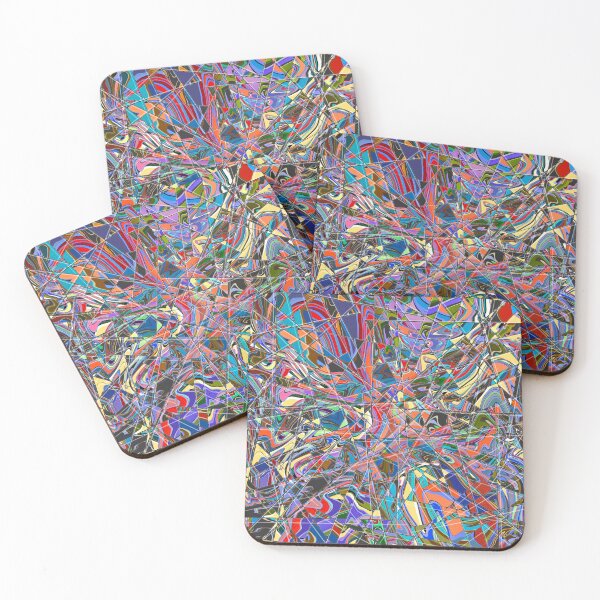 Item preview, Abstract colorful kaleidoscope design designed and sold by DaveDanchuk.