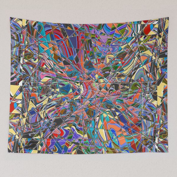 Item preview, Abstract colorful kaleidoscope design designed and sold by DaveDanchuk.