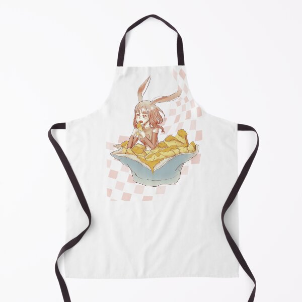 Item preview, Cute Bunny Girl with Huge Bucket Hat Nachos designed and sold by Kimmyguo.