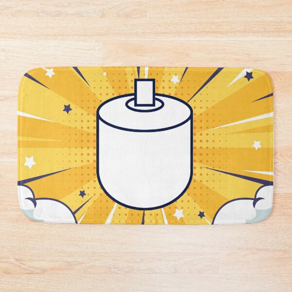 Item preview, Rolling Marshmallow Long White Cane Tip Yellow Pop Art designed and sold by IndeOandM.