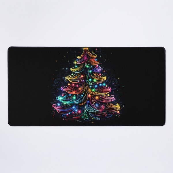 Item preview, Neon Christmas Tree Glow - Festive Holiday designed and sold by ErinHeid.