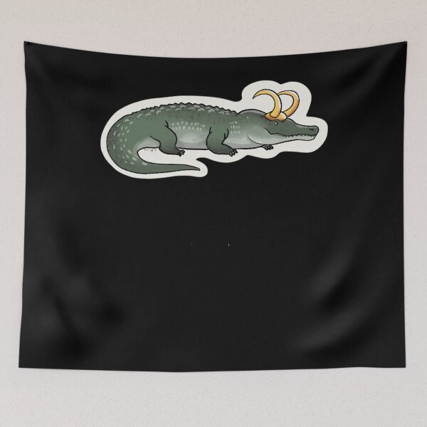 Item preview, Never smile at a Loki-dile  designed and sold by ErinHeid.