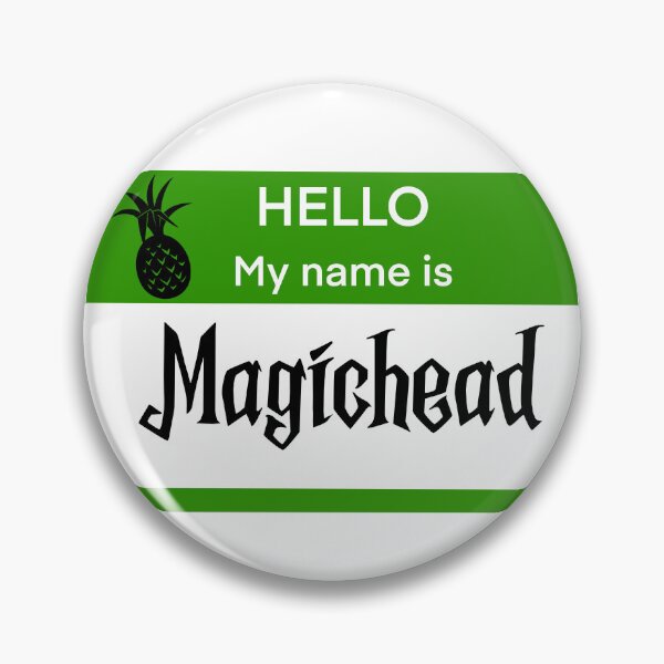 Item preview, Magichead designed and sold by UnholyRadioHost.