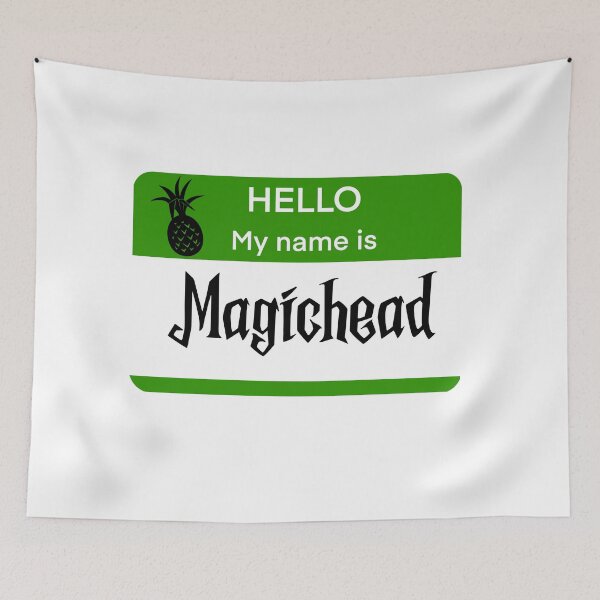 Item preview, Magichead designed and sold by UnholyRadioHost.