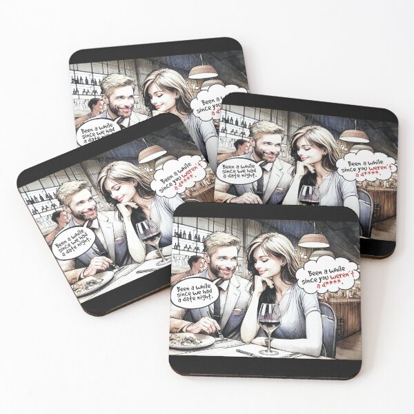 Item preview, Date Night.  Sort of. designed and sold by FamouslyStupid.