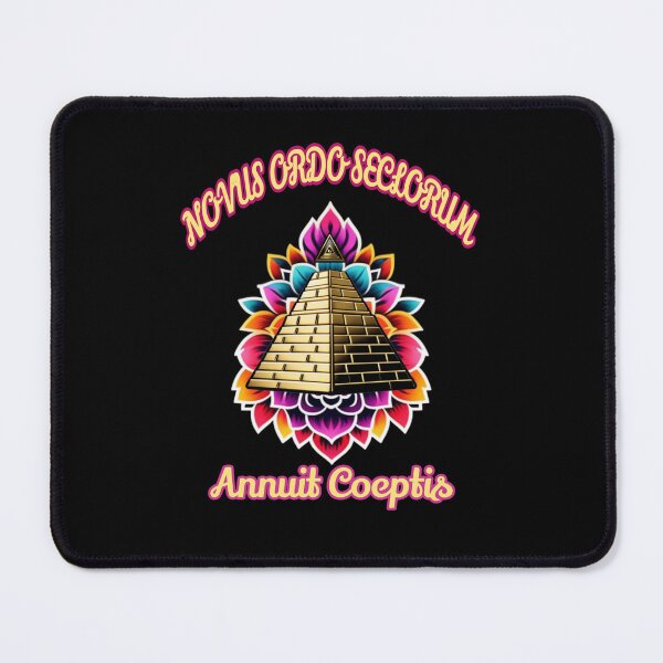 Item preview, Gold pyramid floral design designed and sold by Roxburylane.