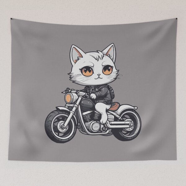 Item preview, Biker Cat designed and sold by Atlantico54.