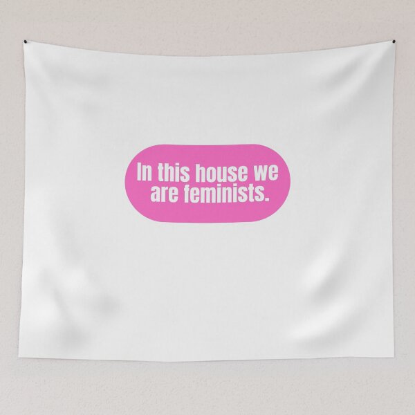 Item preview, In this house we are femininsts.  designed and sold by CharmStudio.