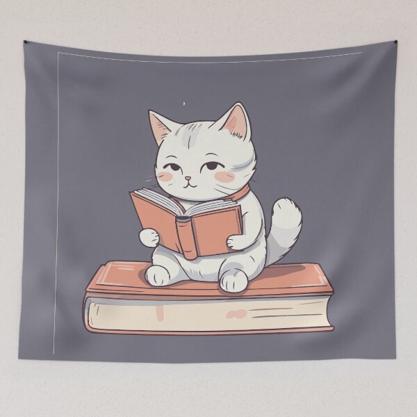 Item preview,  The Library Cat designed and sold by Atlantico54.