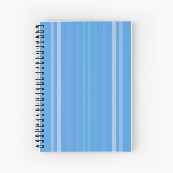 Forget Me Not Blue Spiral Notebook