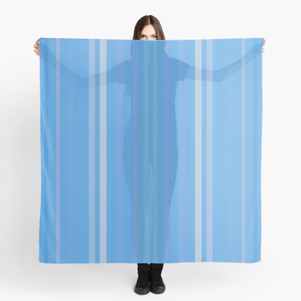 Forget Me Not Blue Scarf