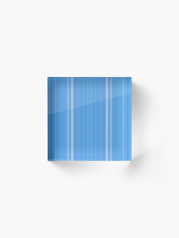 Alternate view of Forget Me Not Blue Acrylic Block