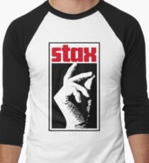 Stax Records Hand Men's Baseball ¾ T-Shirt