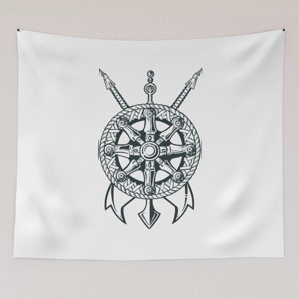 Item preview, Viking compass designed and sold by VibeStyleShop.