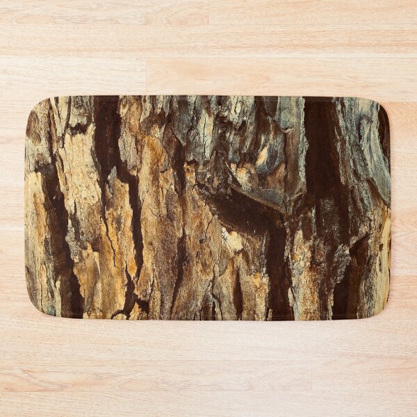 Item preview, Hot-Buttered-Rum-Colored Dramatic Tree Bark Art designed and sold by DEC02.