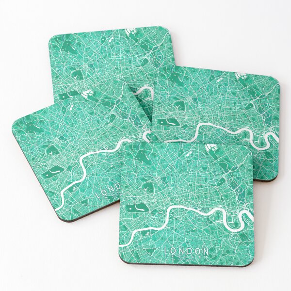 Item preview, London City Map of England - Watercolor designed and sold by deMAP.