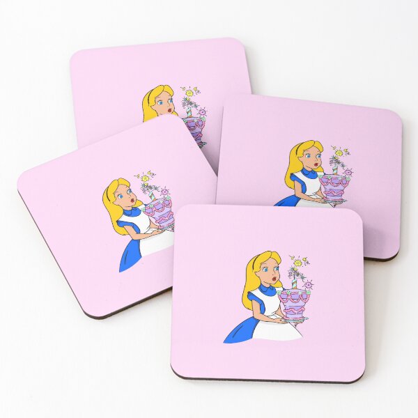 Item preview, Very Merry Unbirthday - Pink Background  designed and sold by The Abysmall.