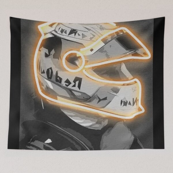 Item preview, Max Verstappen Neon Helmet designed and sold by kerabat.