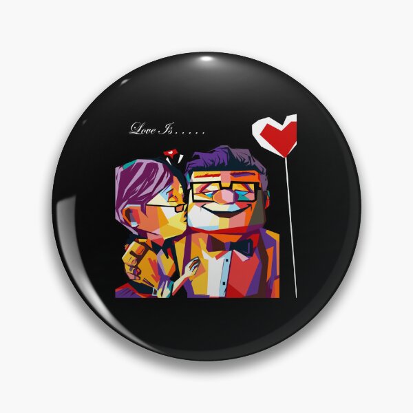 Item preview, Carl And Ellie Valentine_s Day, Up Balloons Disney Valentine - Up Carl Ellie designed and sold by Waterman@400003 Luanna_27/29.
