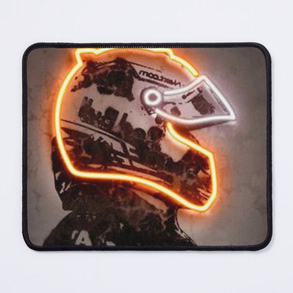 Item preview, Max Verstappen-Neon Helmet designed and sold by kerabat.