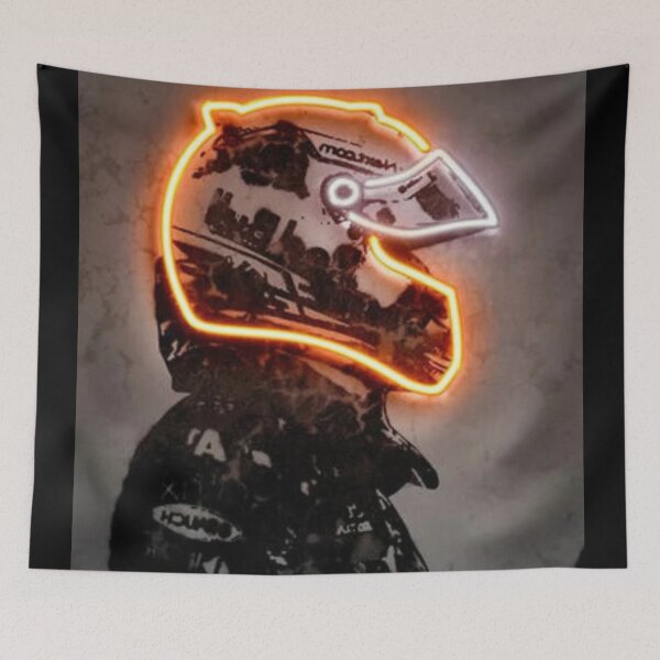 Item preview, Max Verstappen-Neon Helmet designed and sold by kerabat.