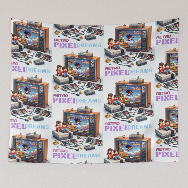 Item preview, a Memory of 8-Bit famicom TV computer fanart designed and sold by Bspaces.