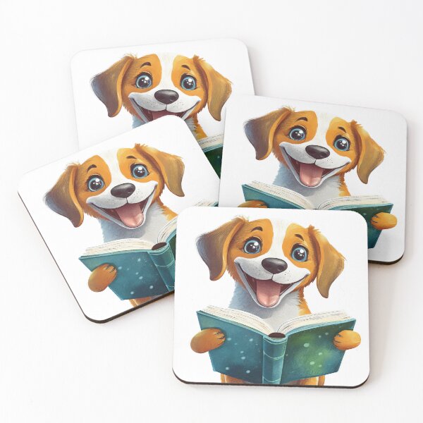 Item preview, Bookworm Pup Creative Design designed and sold by Pixeo Creations.