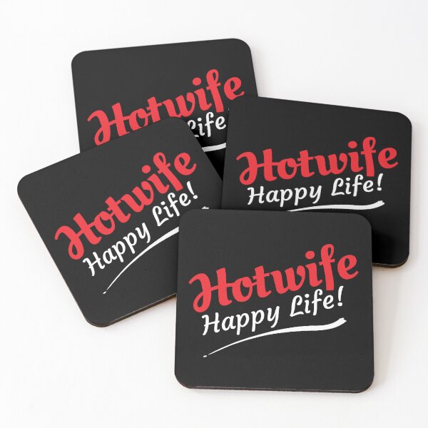 Item preview, Hotwife Happy Life. Hotwife and Swinger Lifestyle Design. For darker colors. designed and sold by swingersshop.