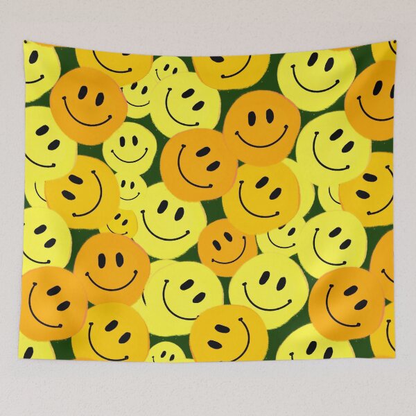 Item preview, Smiley Faces - Hand-drawn in a Repeating Pattern designed and sold by Victoria Rose.