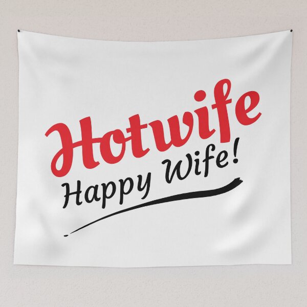 Item preview, Hotwife Happy Wife. Hotwife and Swinger Lifestyle Design designed and sold by swingersshop.