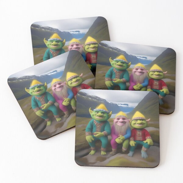 Item preview, NORWEGIAN TROLLS designed and sold by PIGCASSOSAIART.
