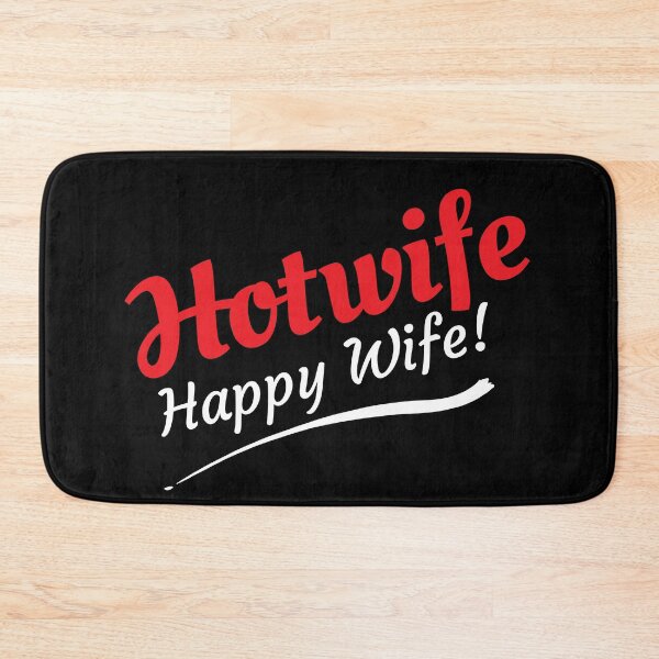 Item preview, Hotwife Happy Wife. Hotwife and Swinger Lifestyle Design. For darker colors. designed and sold by swingersshop.