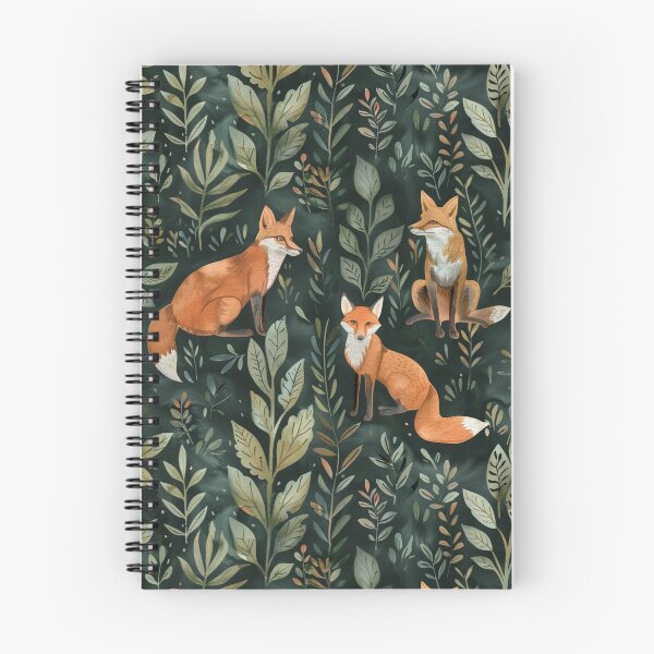 Item preview, Wild Foxes and Foliage designed and sold by Digital-Lys.