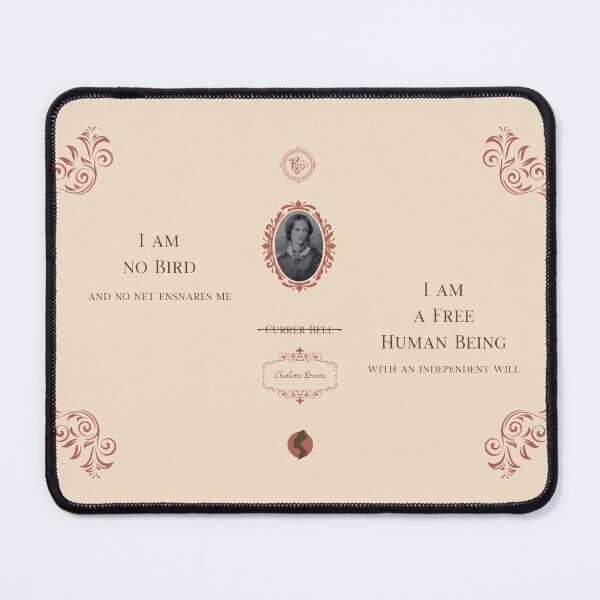 Item preview, Charlotte Bronte (cream) designed and sold by ProsetoPrint.