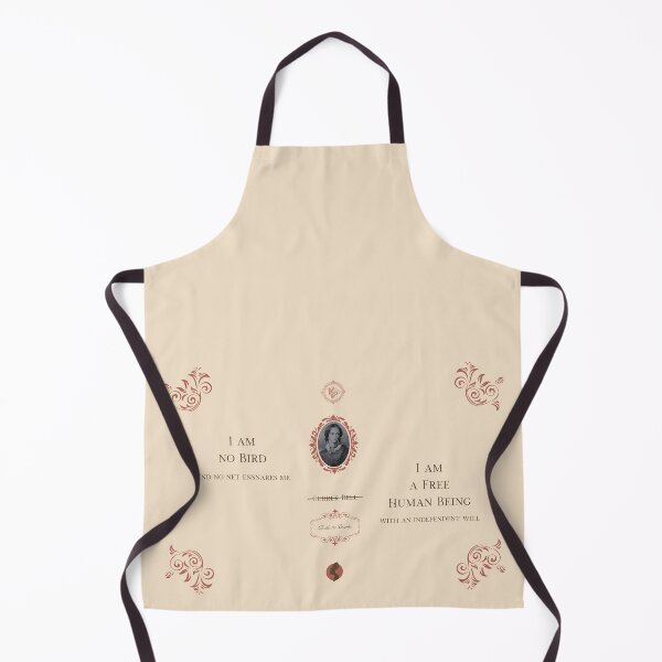 Item preview, Charlotte Bronte (cream) designed and sold by ProsetoPrint.