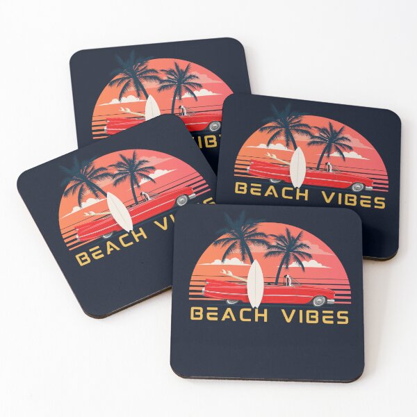 Item preview, Simple Retro Charm: Beach Vibes Illustration designed and sold by Ace Apparel  Attire.