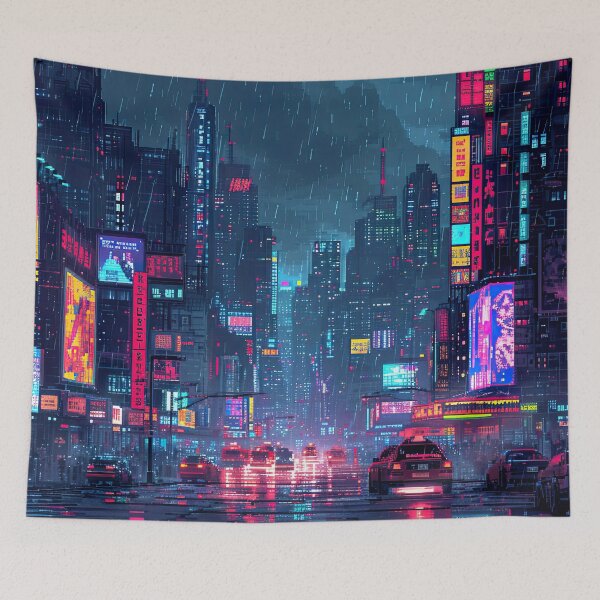 Item preview, cyber street designed and sold by ururuty.