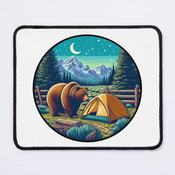 Item preview, This is Wyoming (Grizzly) designed and sold by stickyfoot.