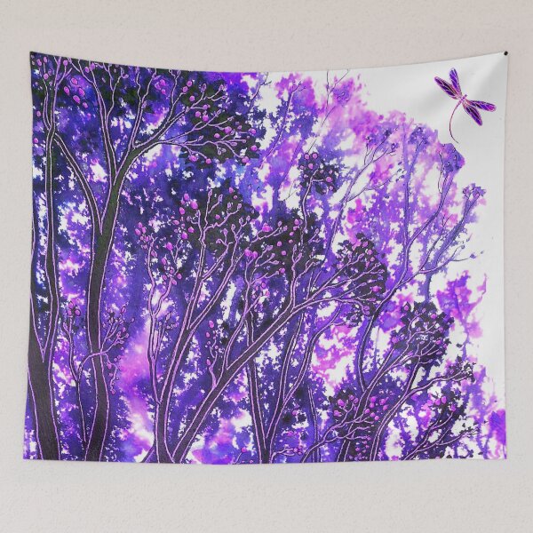 Item preview, Purple Trees designed and sold by Linda Callaghan.