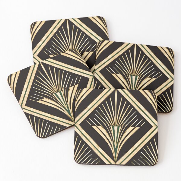 Artikelvorschau, Art-Deco-Vintage-geometrisches Muster entworfen und verkauft von SloganExpress.