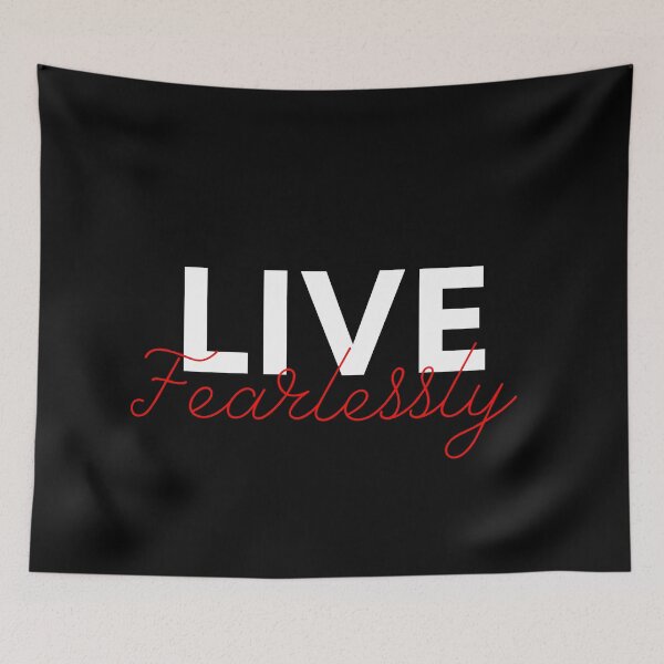 Item preview, Live Fearlessly v2 designed and sold by Tamhanstar.