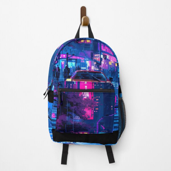 Item preview, night cyber street designed and sold by ururuty.