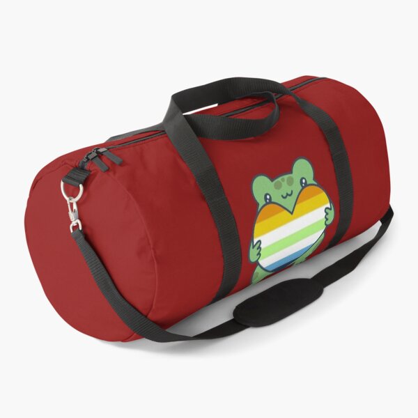 Item preview, Cute Frog holding a heart with AroAce Agender Pride Flag Colors , AroAce Agender  Design designed and sold by Travelslightly.
