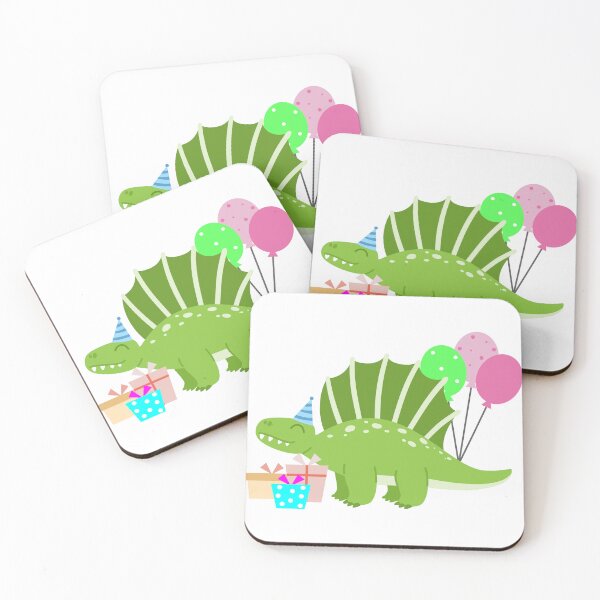 Item preview, Dinosaur Party Birthday, funny cartoon Dino designed and sold by NoeySmiley55.
