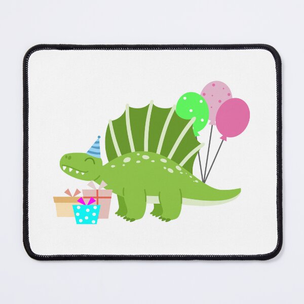 Item preview, Dinosaur Party Birthday, funny cartoon Dino designed and sold by NoeySmiley55.