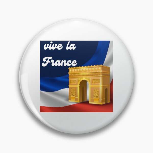 Item preview, Arc de Triomphe Or Long Live France designed and sold by Résistance Française.